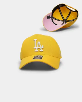 47 Brand Los Angeles Dodgers 'Lemon Sorbet' MVP DT Snapback Yellow Gold