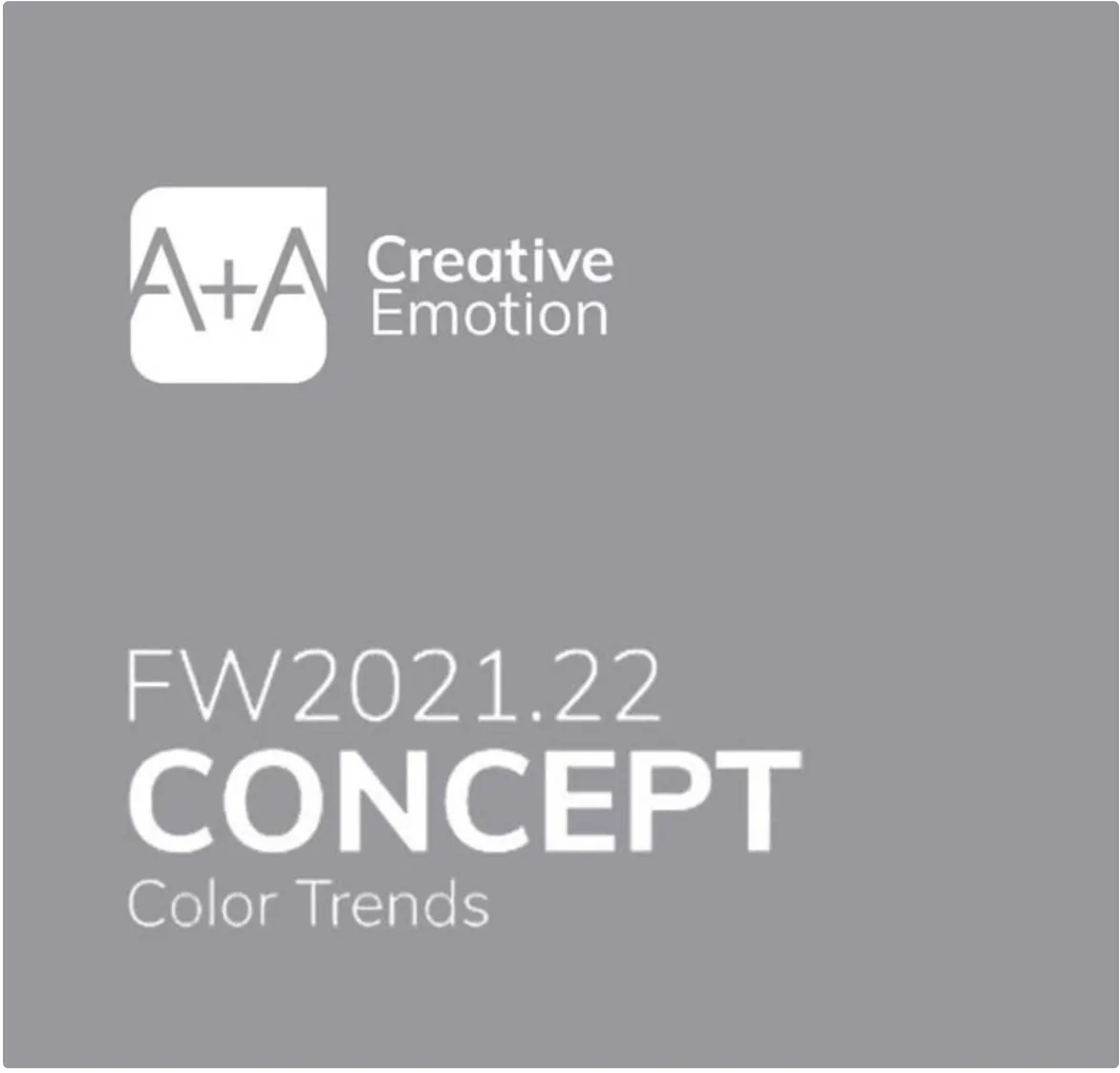 A A COLOR CONCEPTS AW2021/22