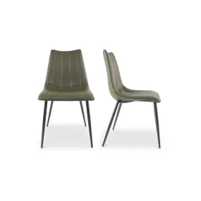 Alibi - Dining Chair (Set of 2) - Dark Green