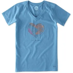 All We Need Heart Crusher T-Shirt by Life is good