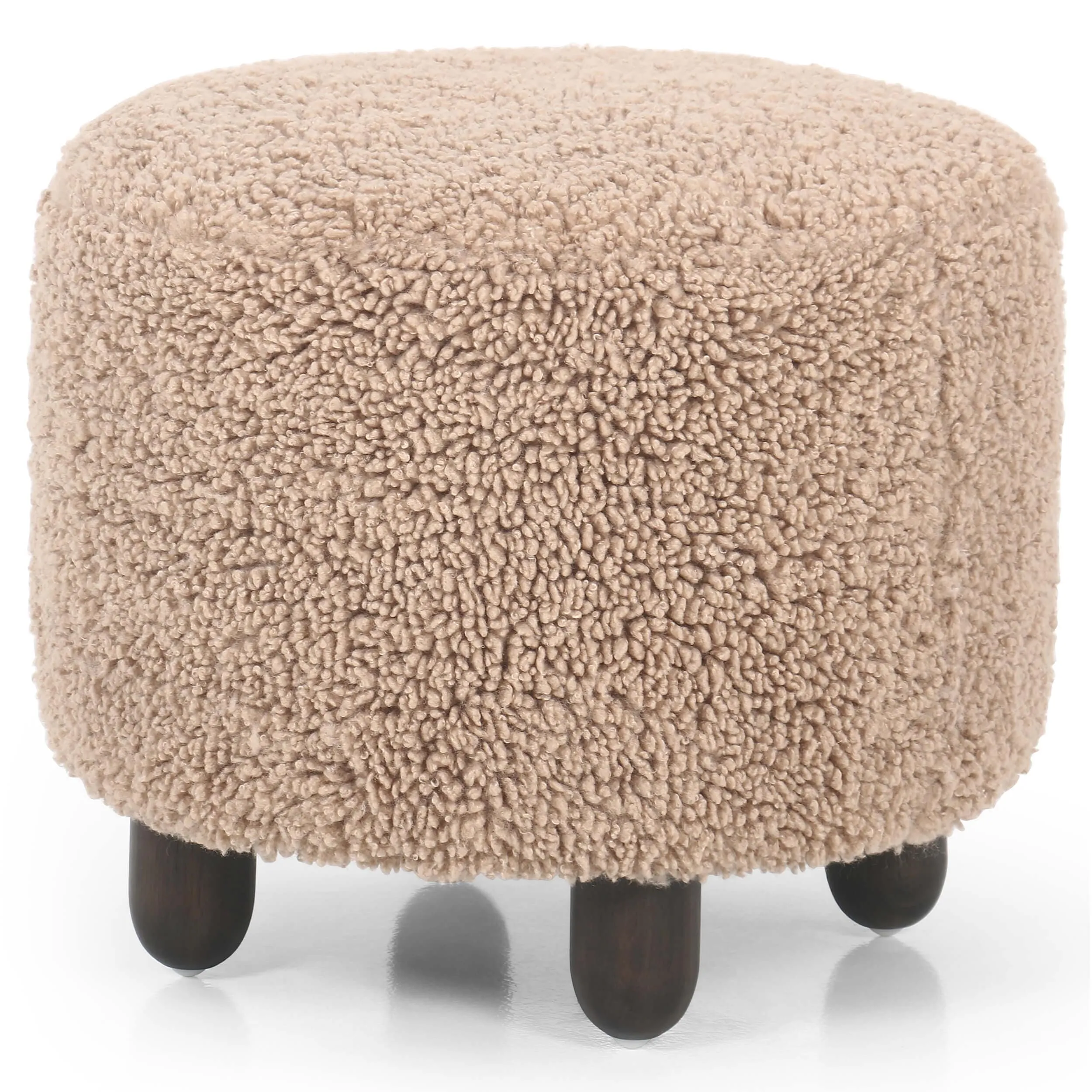 Aniston 22" Ottoman, Andes Toast