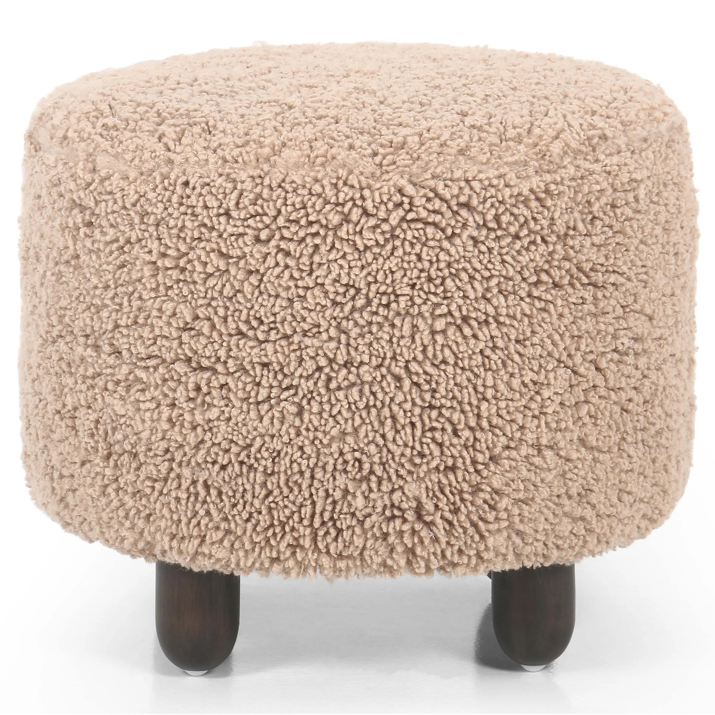 Aniston 22" Ottoman, Andes Toast