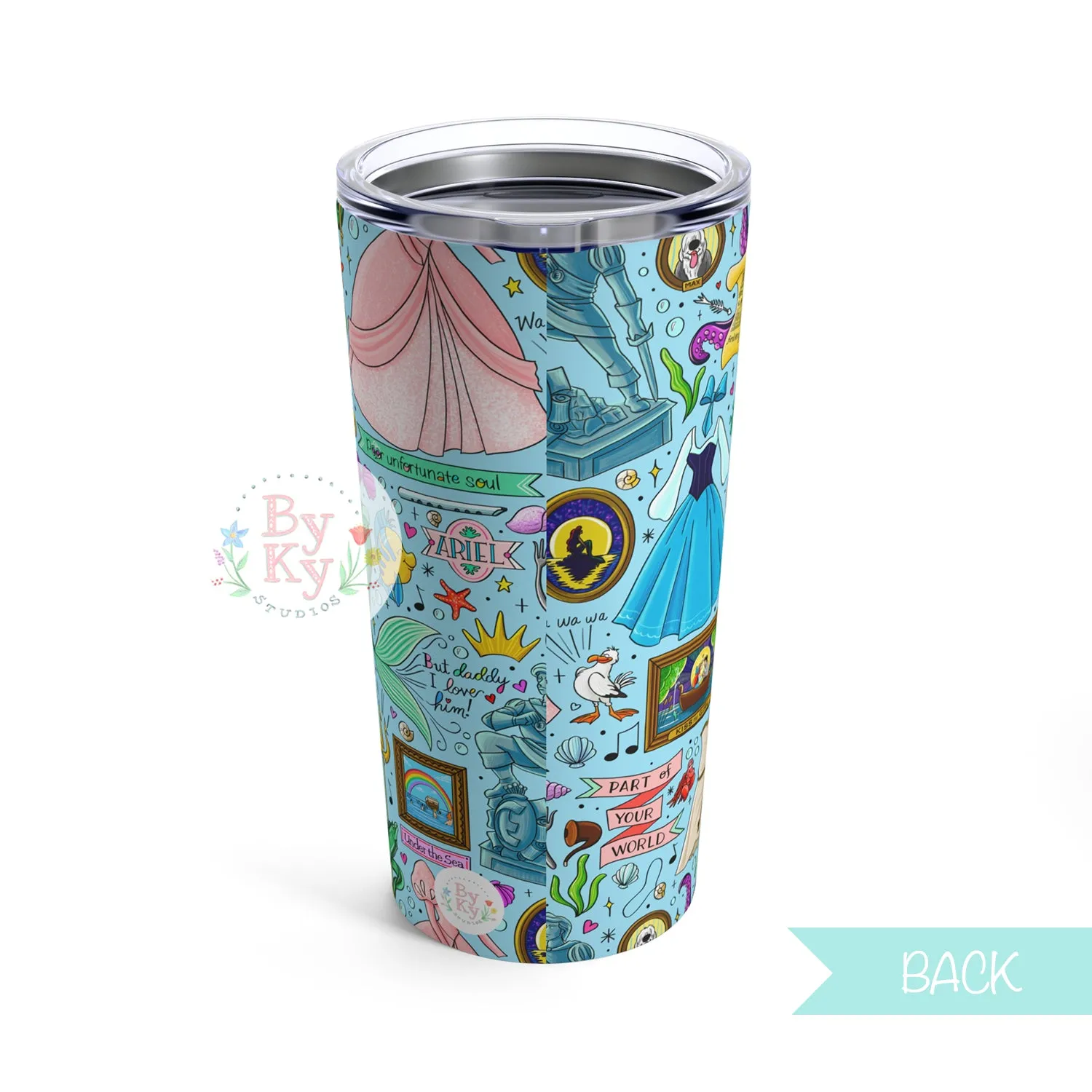 Ariel Princess Tumbler 20oz