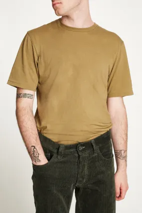 Basic S/S Premium Tee - Dusty Olive