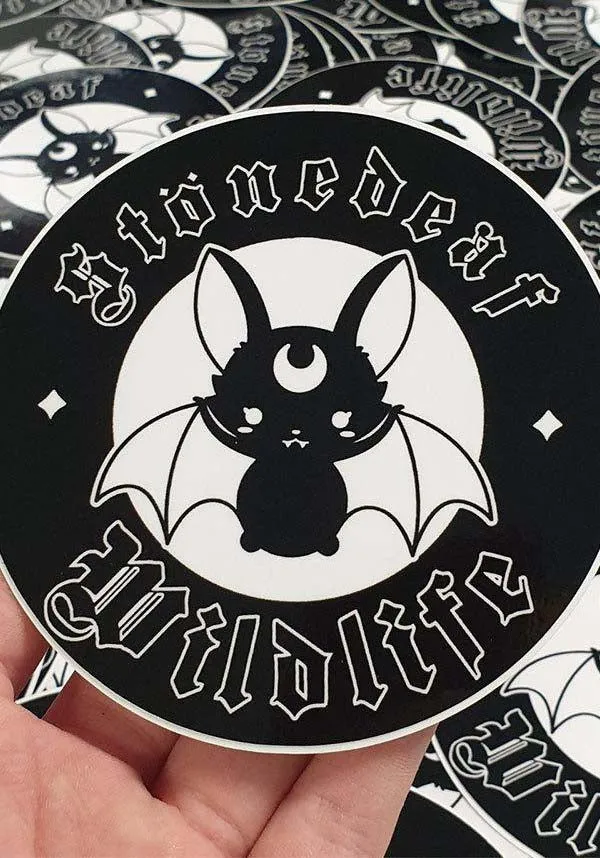 Beserk For Bats | STONEDEAF CHARITY VINYL STICKER