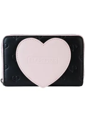 Blackpink: AOP Heart | ZIP AROUND WALLET