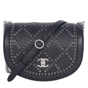 Coco Eyelets Flap Bag (Authentic Pre-owned)