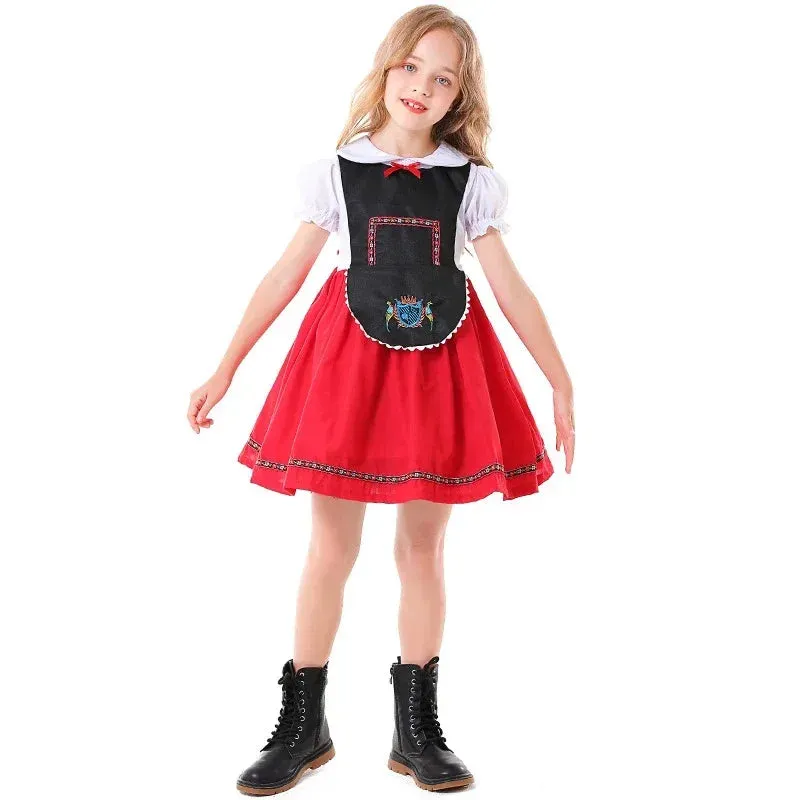 Colorful Fun Oktoberfest Kid Dresses