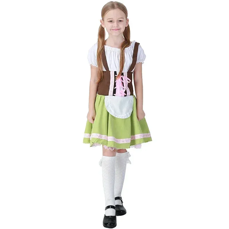 Colorful Fun Oktoberfest Kid Dresses