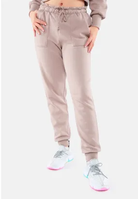 Drawstring Waistband Joggers