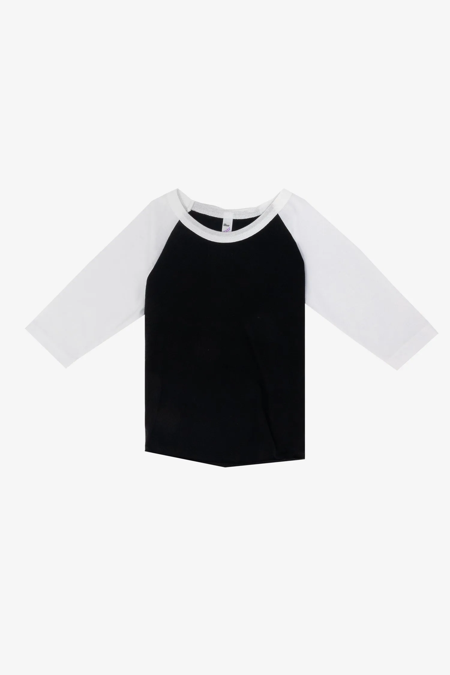 FF0053 - Infant 3/4 Sleeve Poly Cotton Raglan