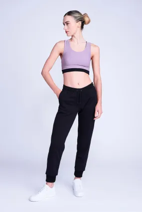 Fierce X Crop Top in Amethyst