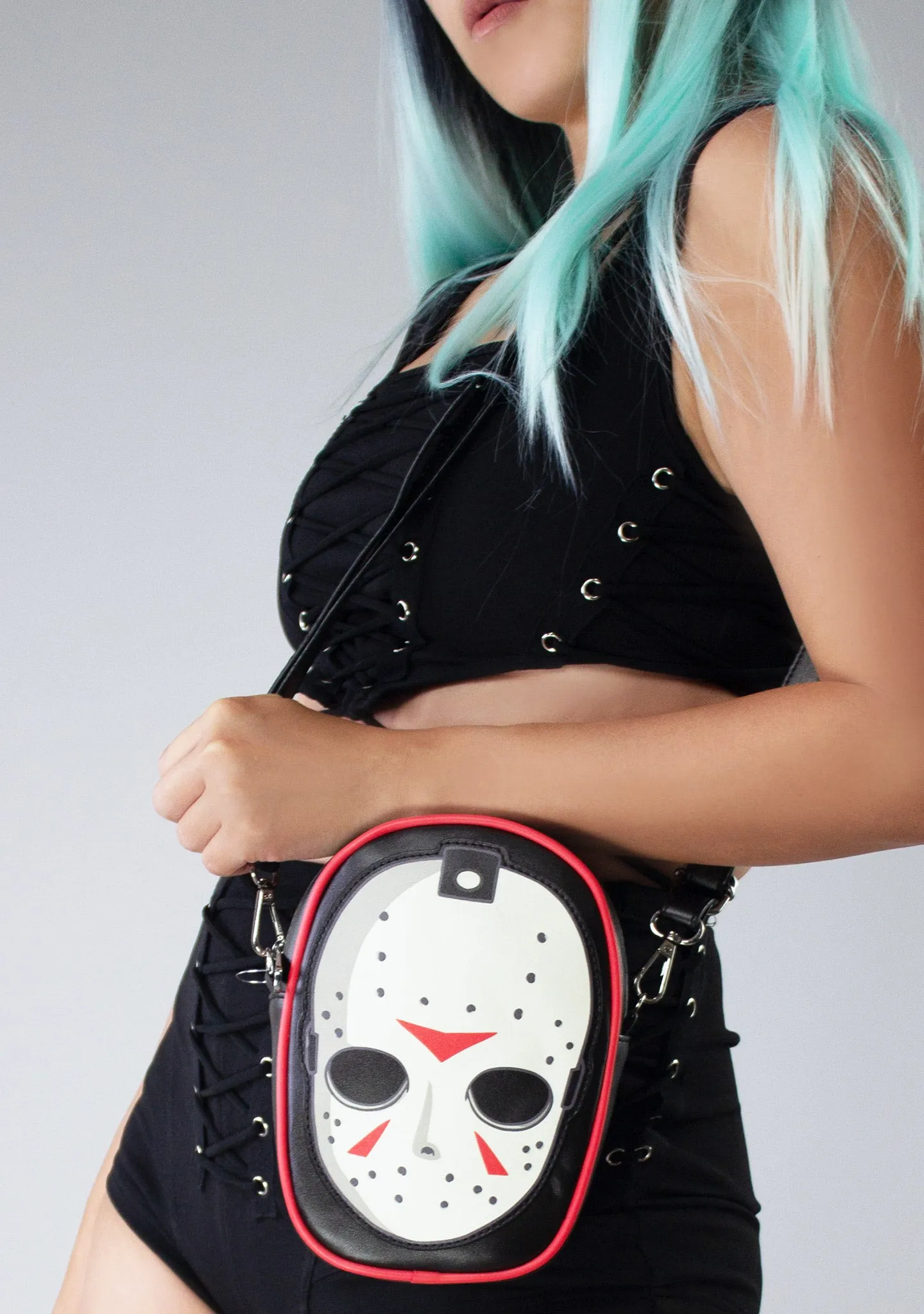 Friday The 13th Jason Hockey Mask Crossbody Bag