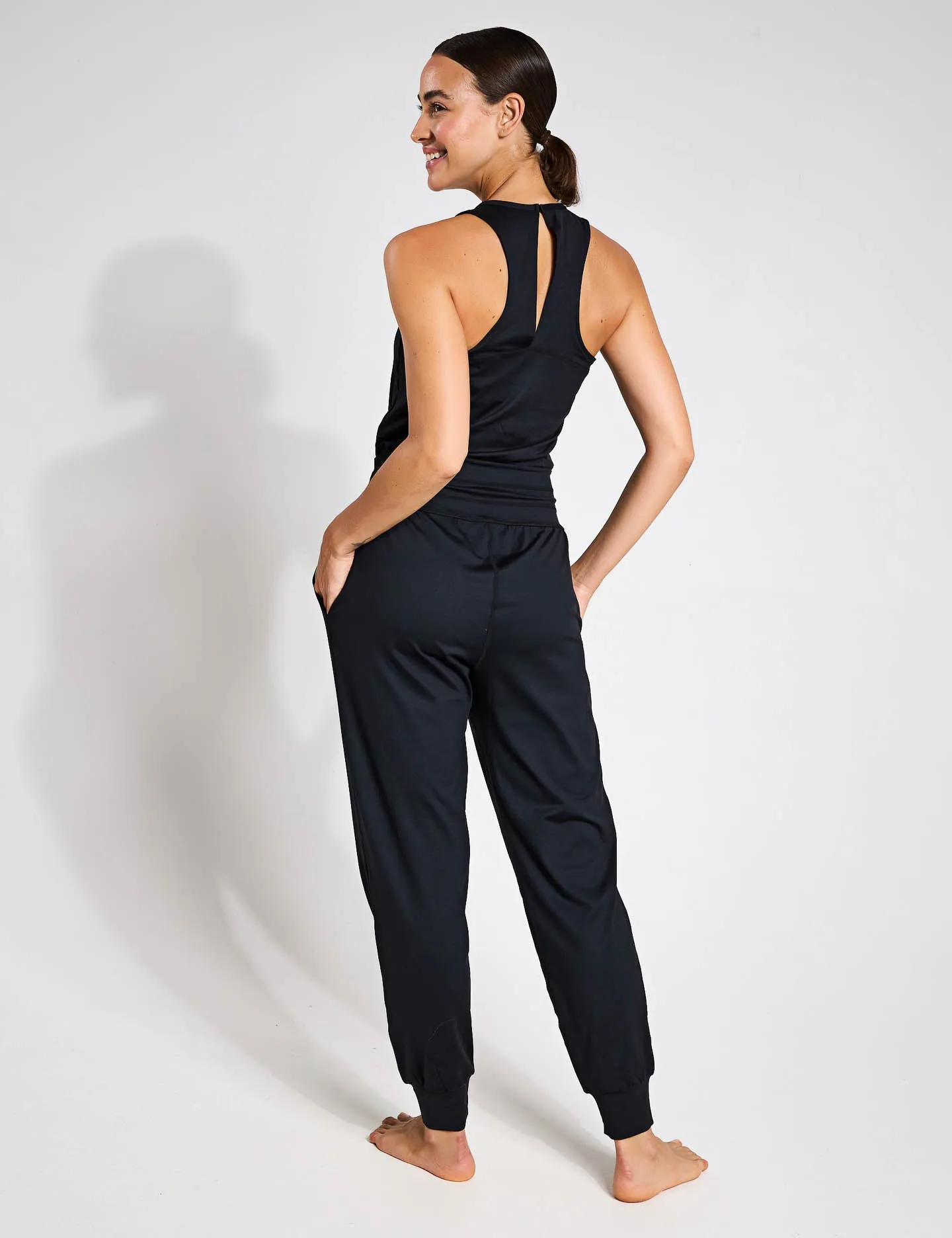 Gaia Yoga Jumpsuit - Black