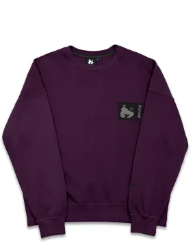 Garment Dye Crew - PURPLE