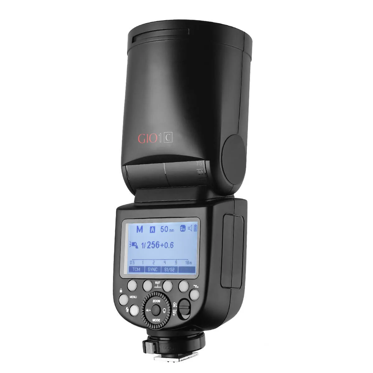 GIO1 (V1) 2.4GHz Round-Head TTL & HSS Speedlite with Rechargeable Battery