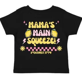 (GIRLS) Mama's Main Squeeze Short Sleeve Kids Tee (D)