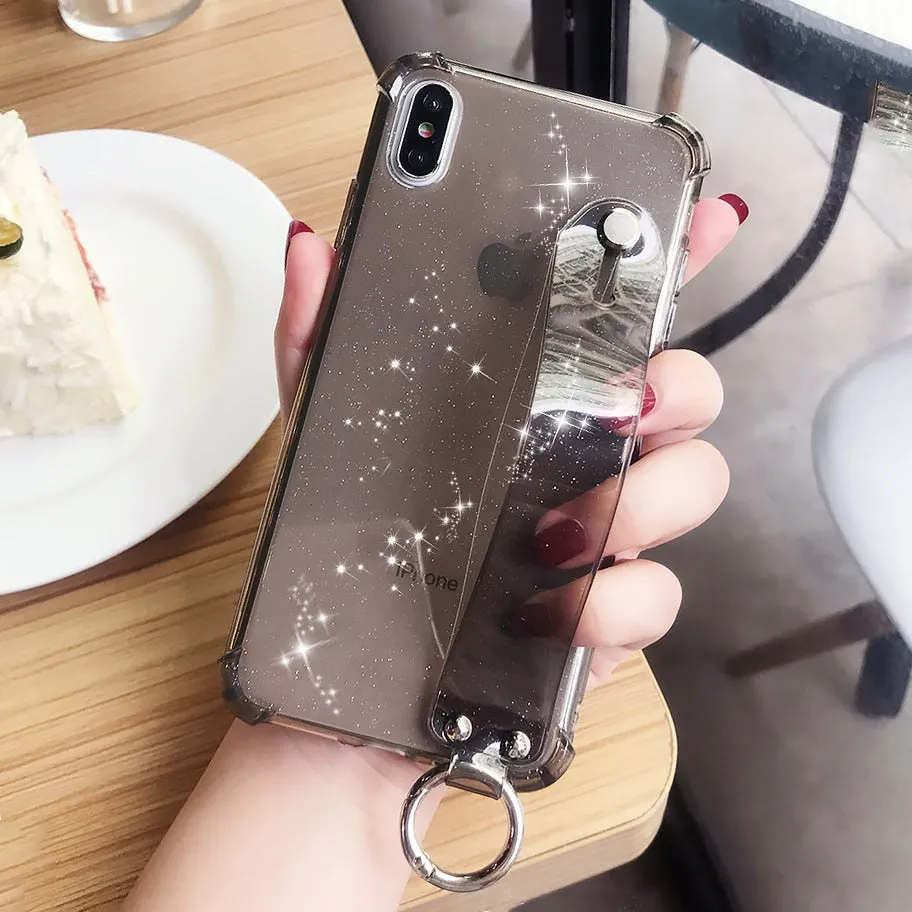 Glitter Powder Holder Phone Case For iPhone