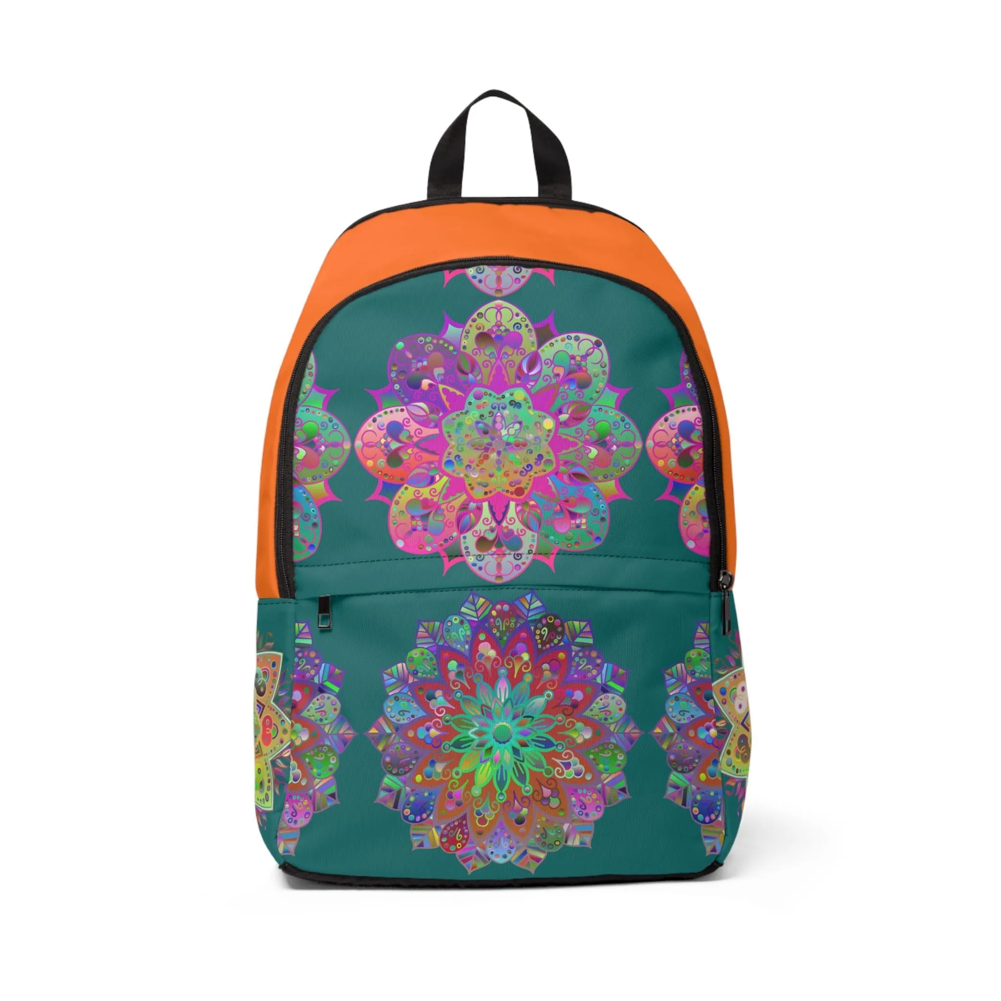 Handmade Mandala Design Fabric Backpack