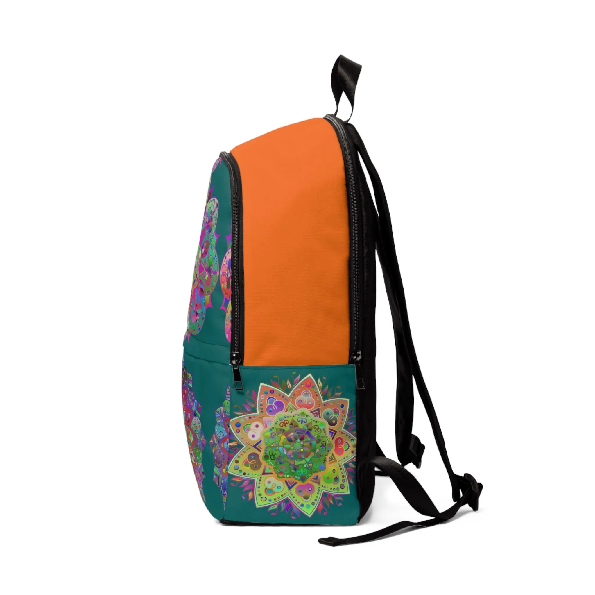 Handmade Mandala Design Fabric Backpack