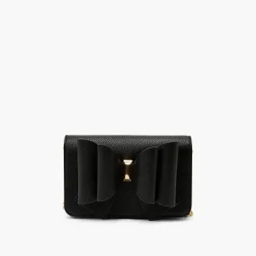 Instant Shipping! Jane Bow Crossbody: Black