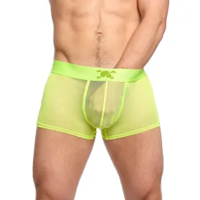 Just The Bones Sheer Trunk Neon Green