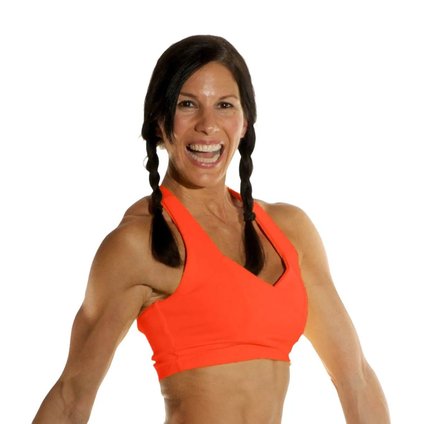 Last Chance! Bia Brazil Activewear Cross Back Bra Top BT2323