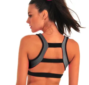 Last Chance! Bia Brazil Activewear Sexy Ladder Back Bra Top BT3302