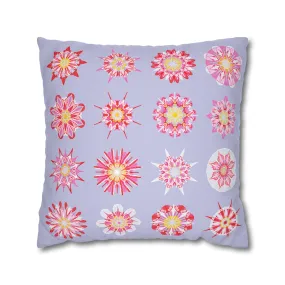 Mandala Art Christmas Pillowcase - Handmade Square Holiday Decor