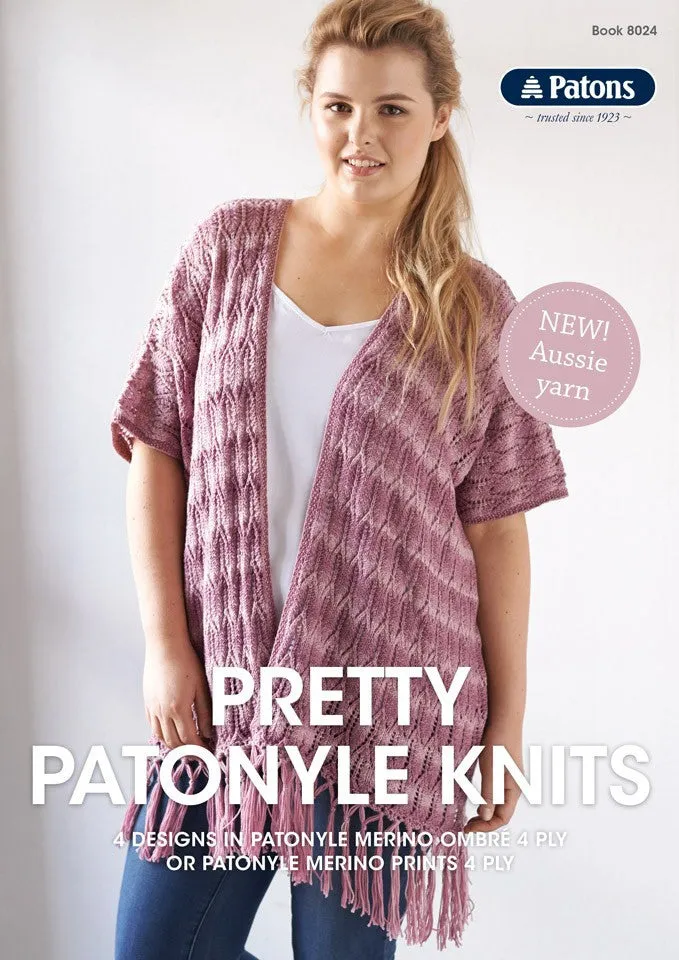 PATONS PRETTY PATONYLE KNITS BOOK