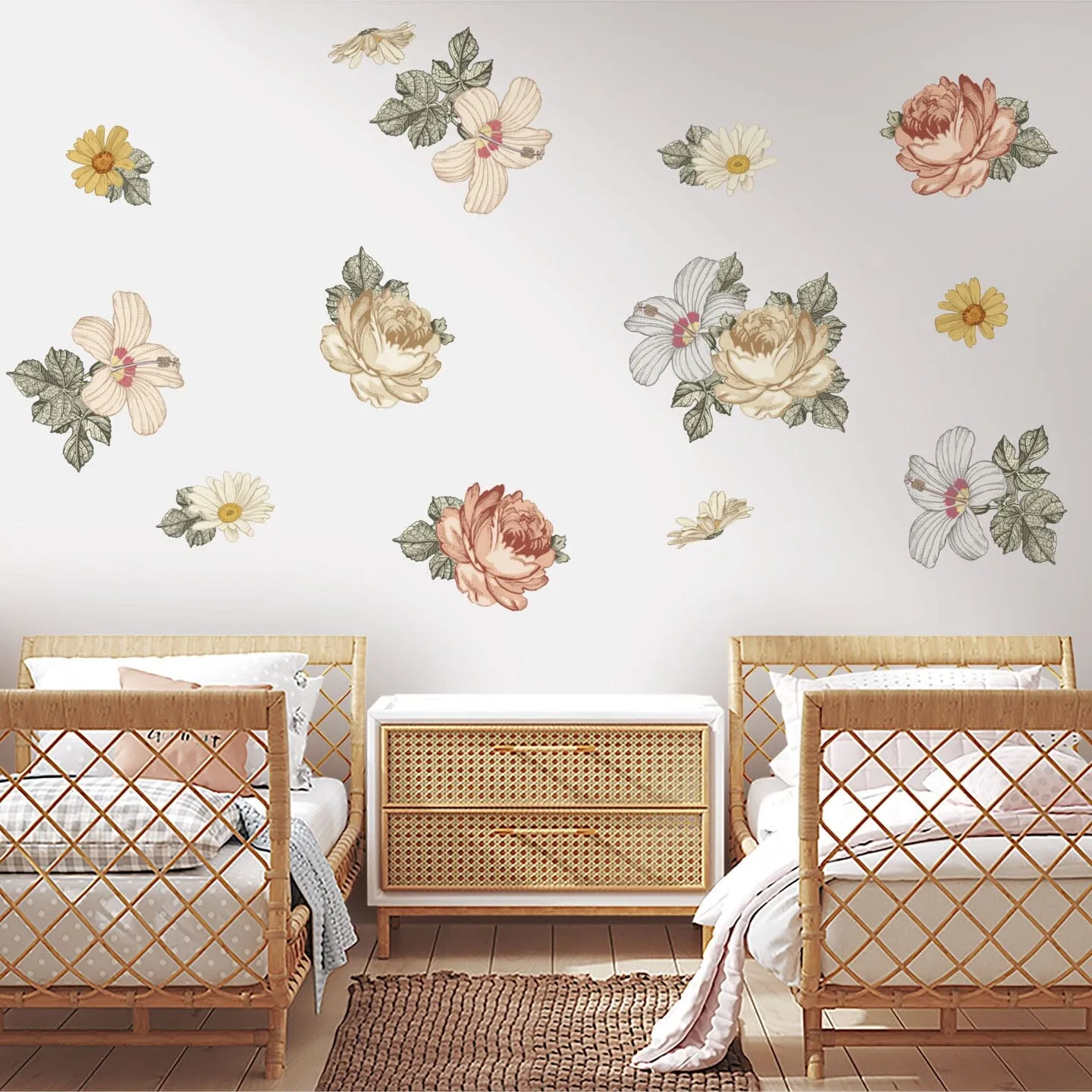 Prairie Floral Wall Decals