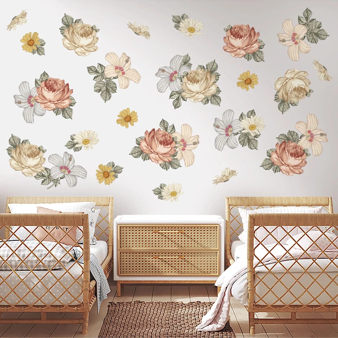 Prairie Floral Wall Decals