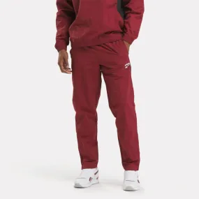 Reebok Apparel Women Reebok Identity Cross Check Woven Pants RICH MAROON