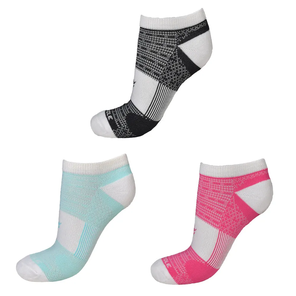 Sof Sole Women’s Socks Multi-Sport Cushion Low Cut 3-pack