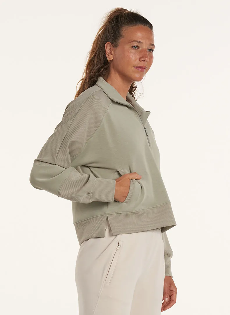 Ultraluxe Half Zip Pullover