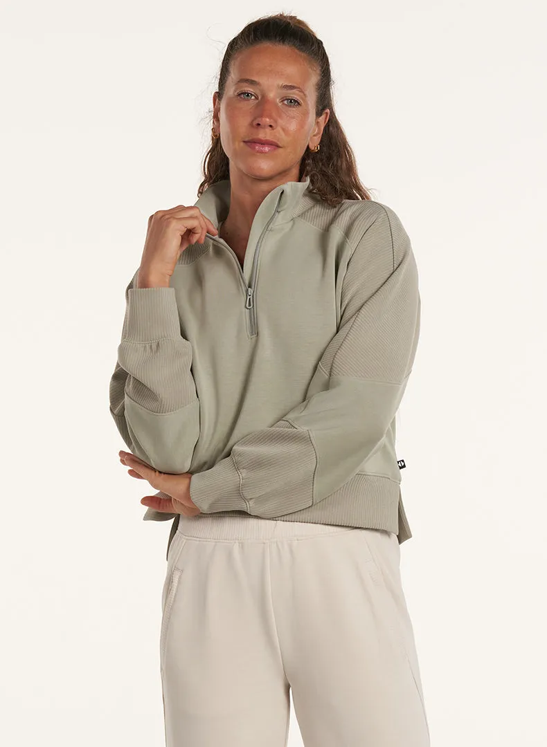 Ultraluxe Half Zip Pullover