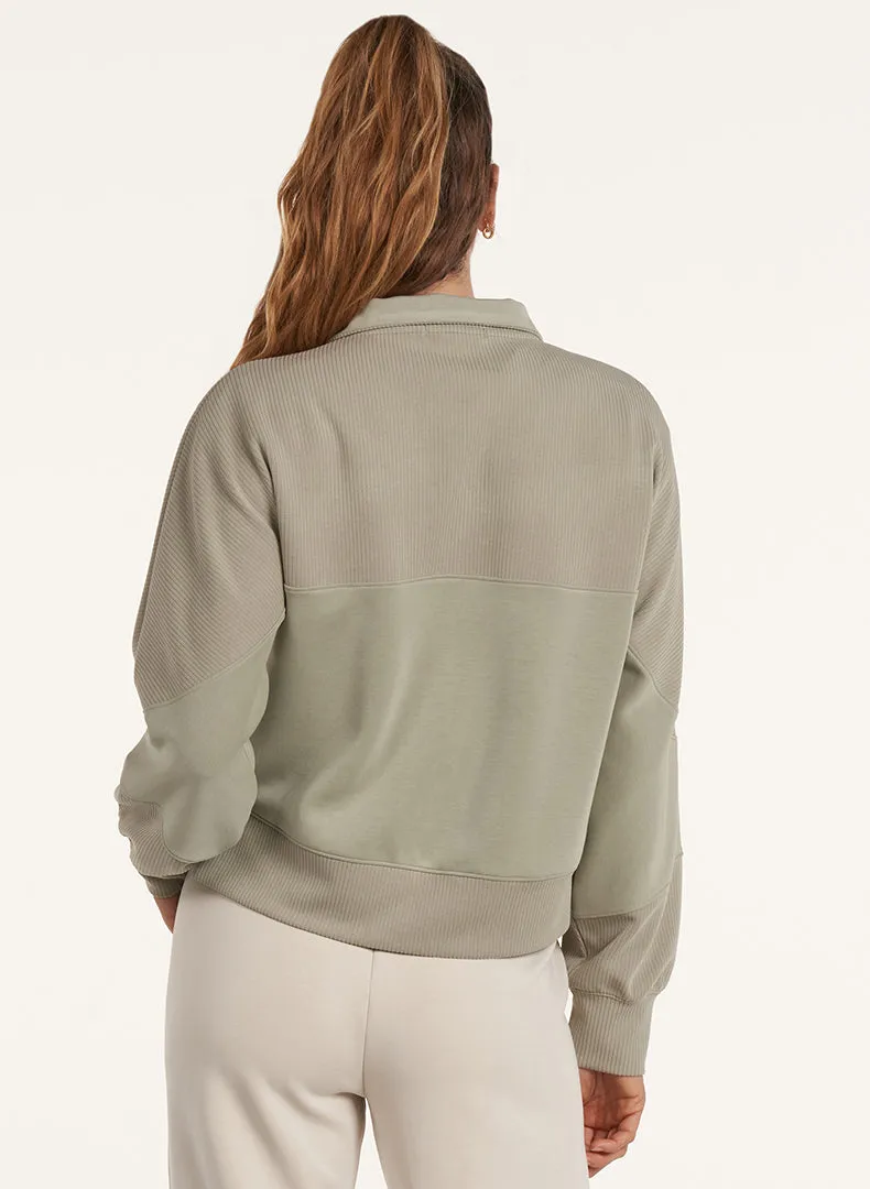 Ultraluxe Half Zip Pullover