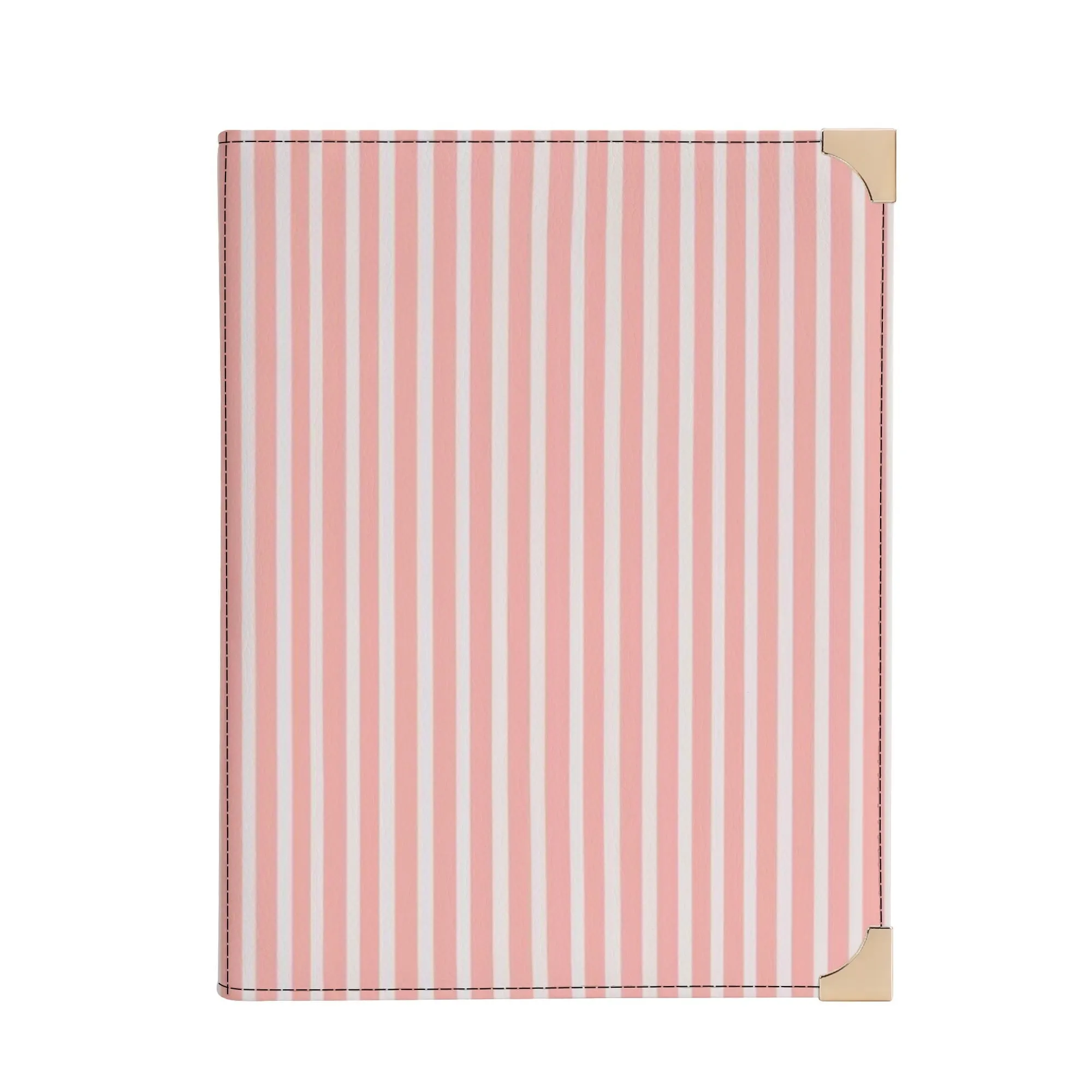 Vampire Art Dark Academia Book Cover Crossbody Bag - Pink Stripes