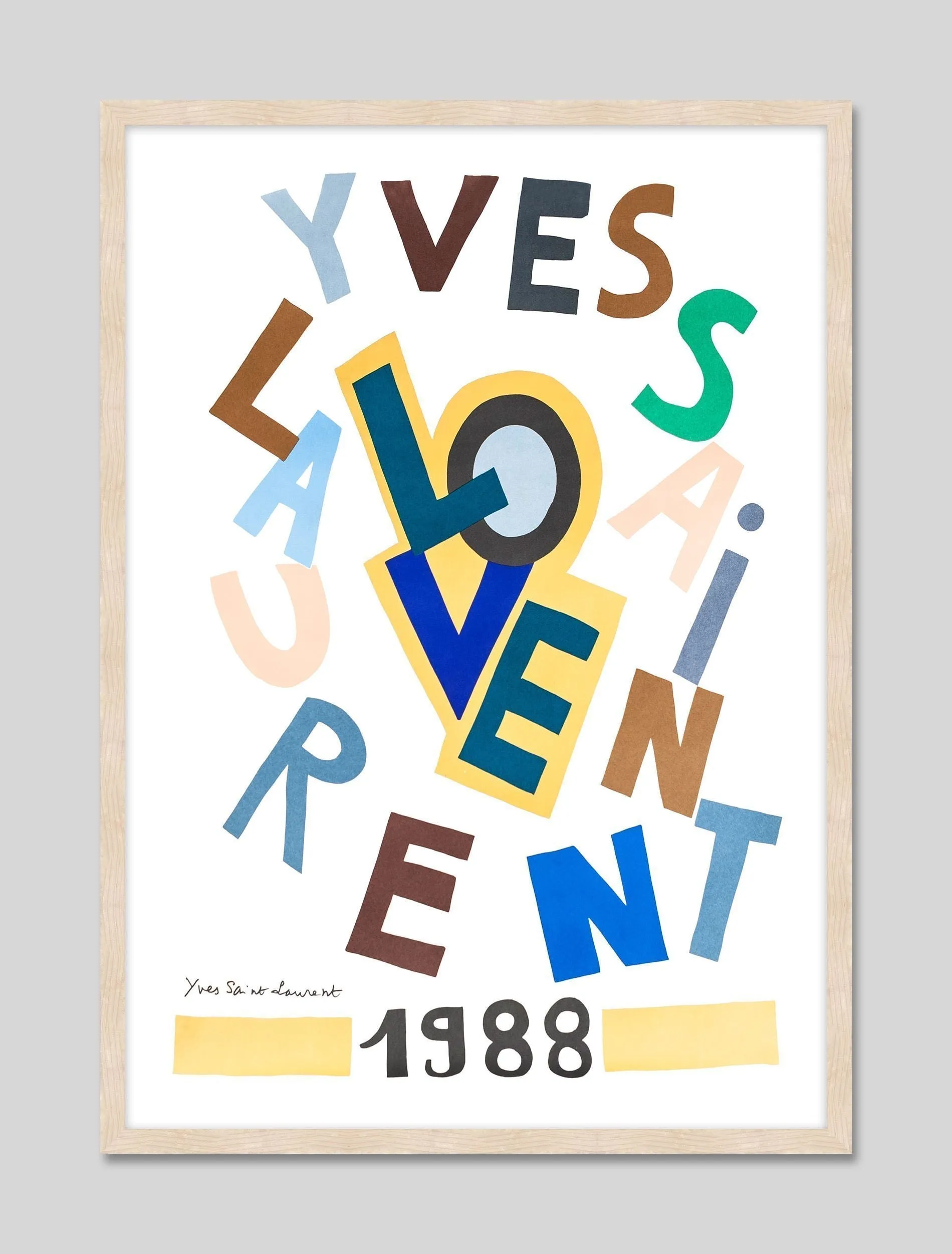 Yves Saint Laurent Love 1988