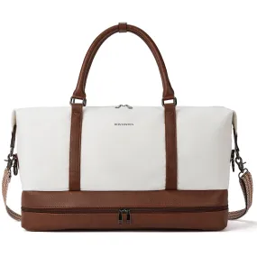 Zenobe Canvas Weekender Bag for Women